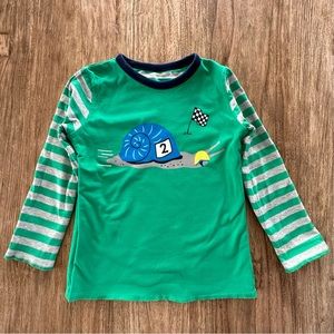 Reversible Racing Snail Graphic Shirt